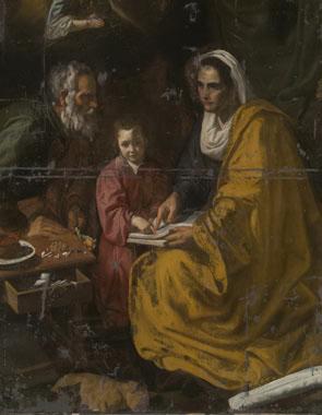 unknow artist The Education of the Virgin oil painting picture